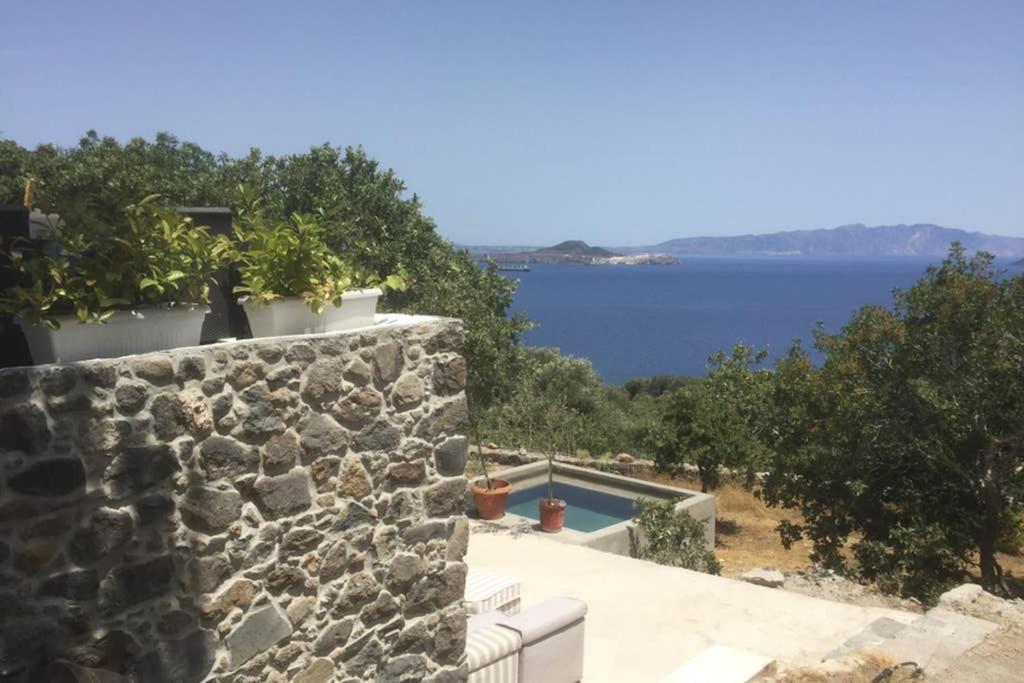 My Old Stone House In A 2 000 Sqm Private Garden With Fab Glamping Tent Mandraki  Exterior photo