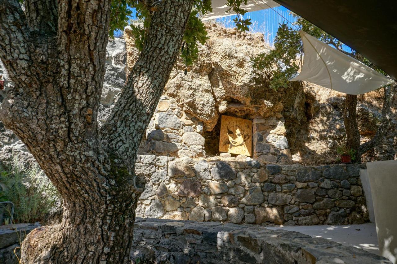 My Old Stone House In A 2 000 Sqm Private Garden With Fab Glamping Tent Mandraki  Exterior photo