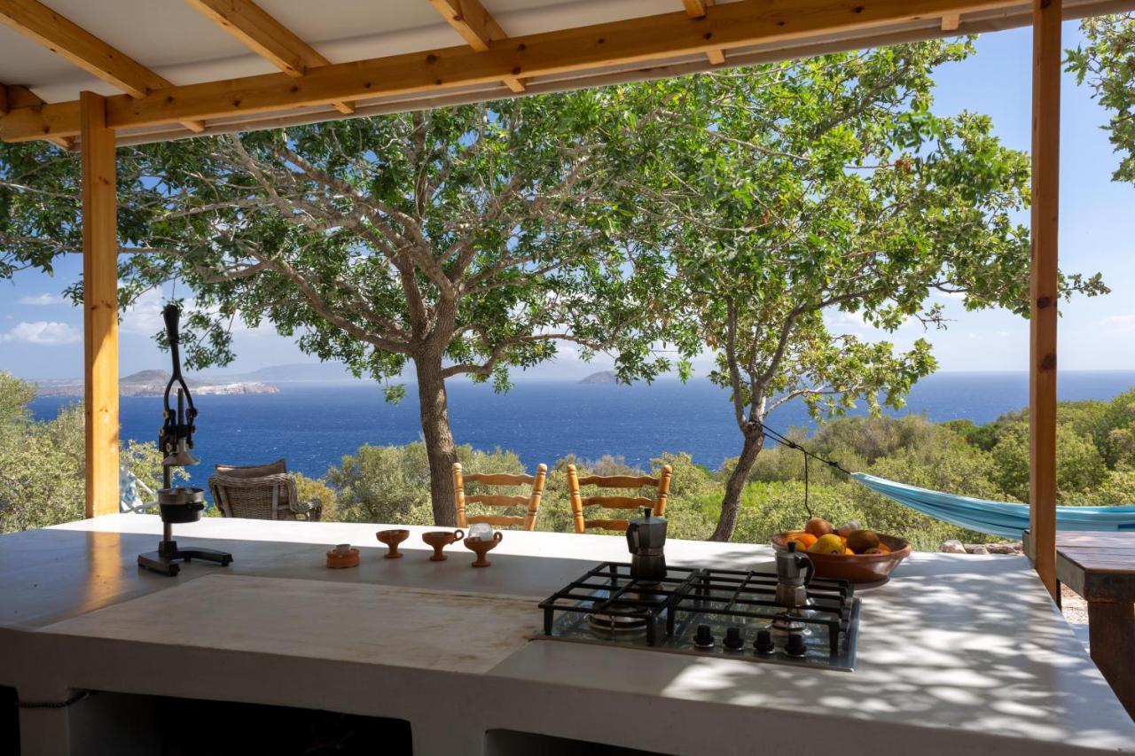 My Old Stone House In A 2 000 Sqm Private Garden With Fab Glamping Tent Mandraki  Exterior photo